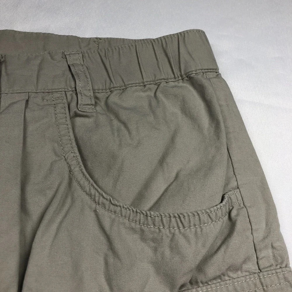 Vintage‎ Columbia Shorts Mens 40 Beige Adjustable Waist Cargo Pockets Hiking 8